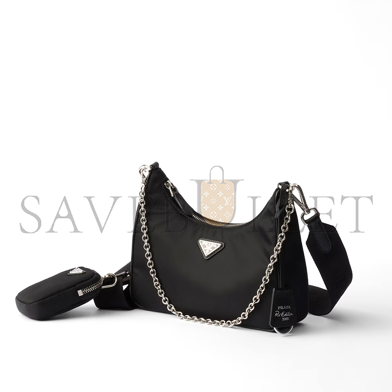 PRADA RE-EDITION 2005 RE-NYLON BAG 1BH204 (22*18*6cm) PRADA RE-EDITION 2005 RE-NYLON BAG 1BH204 (22*18*6cm)